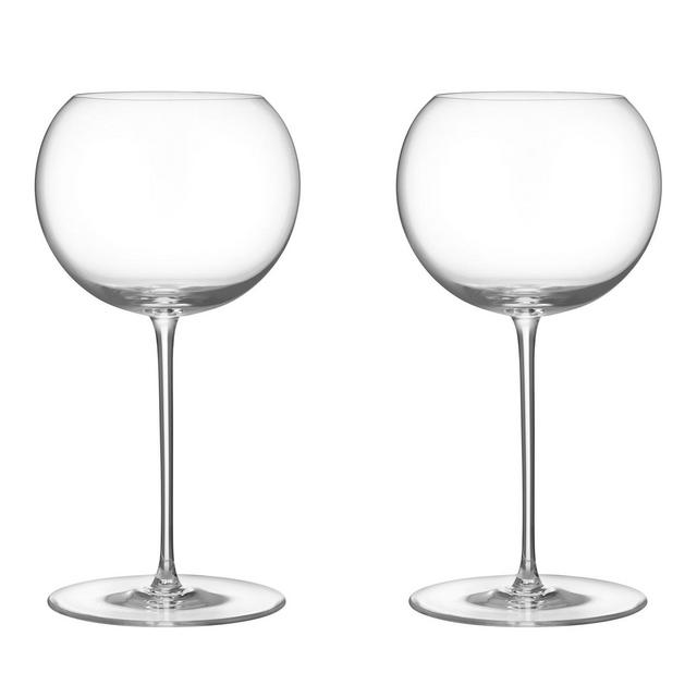 Orrefors Geometry White Wine Glass, Set of 2