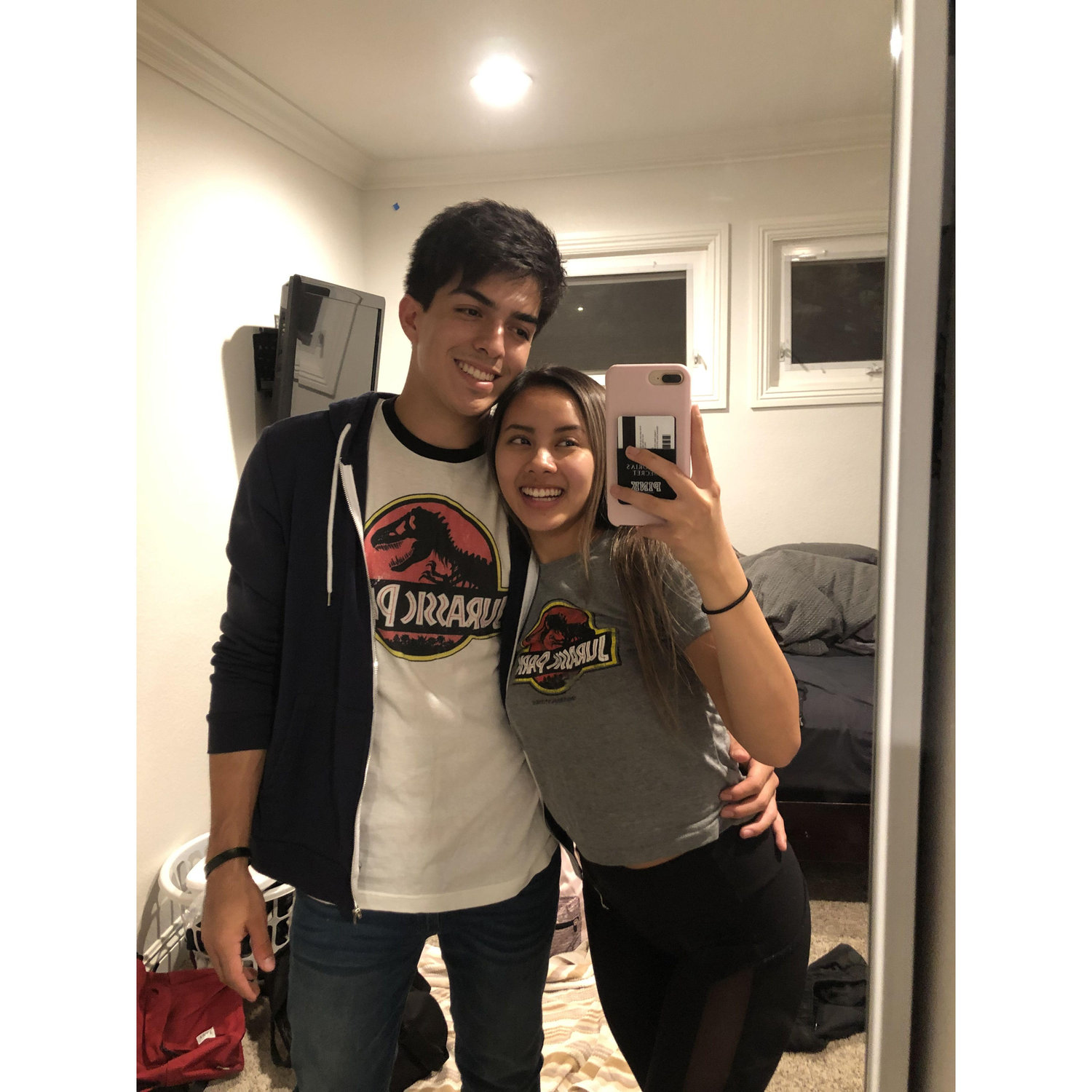September 18, 2019 - Matching Jurassic Park shirts!