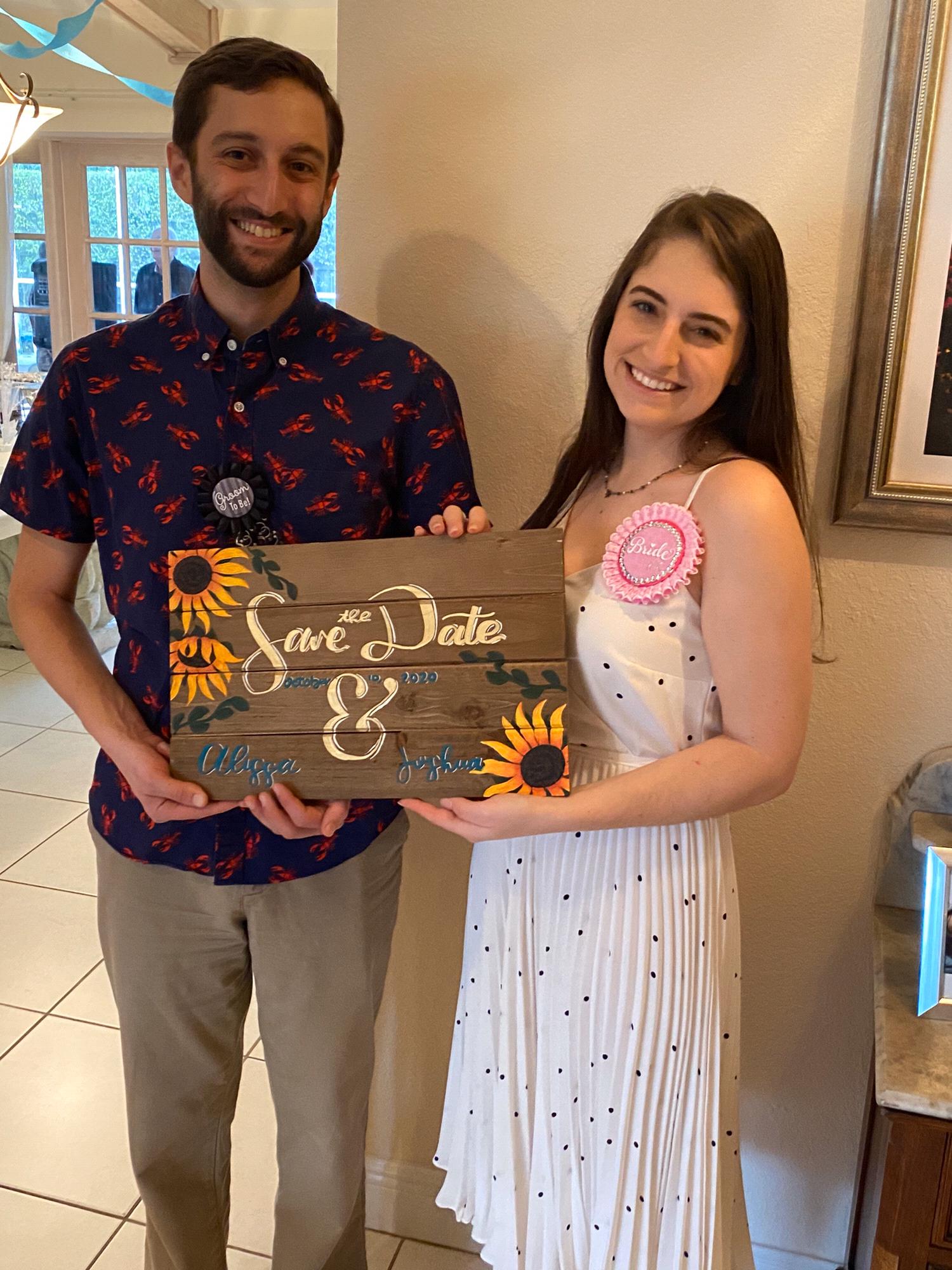 Celebrating at our wonderful Engagement Party