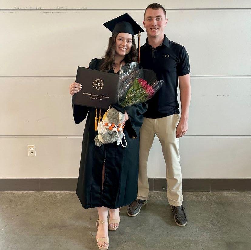 Morgan's college graduation!