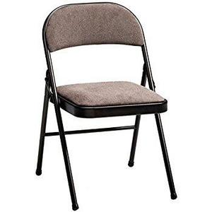 Cosco XL Comfort Folding Chair Black Fabric (4-pack)