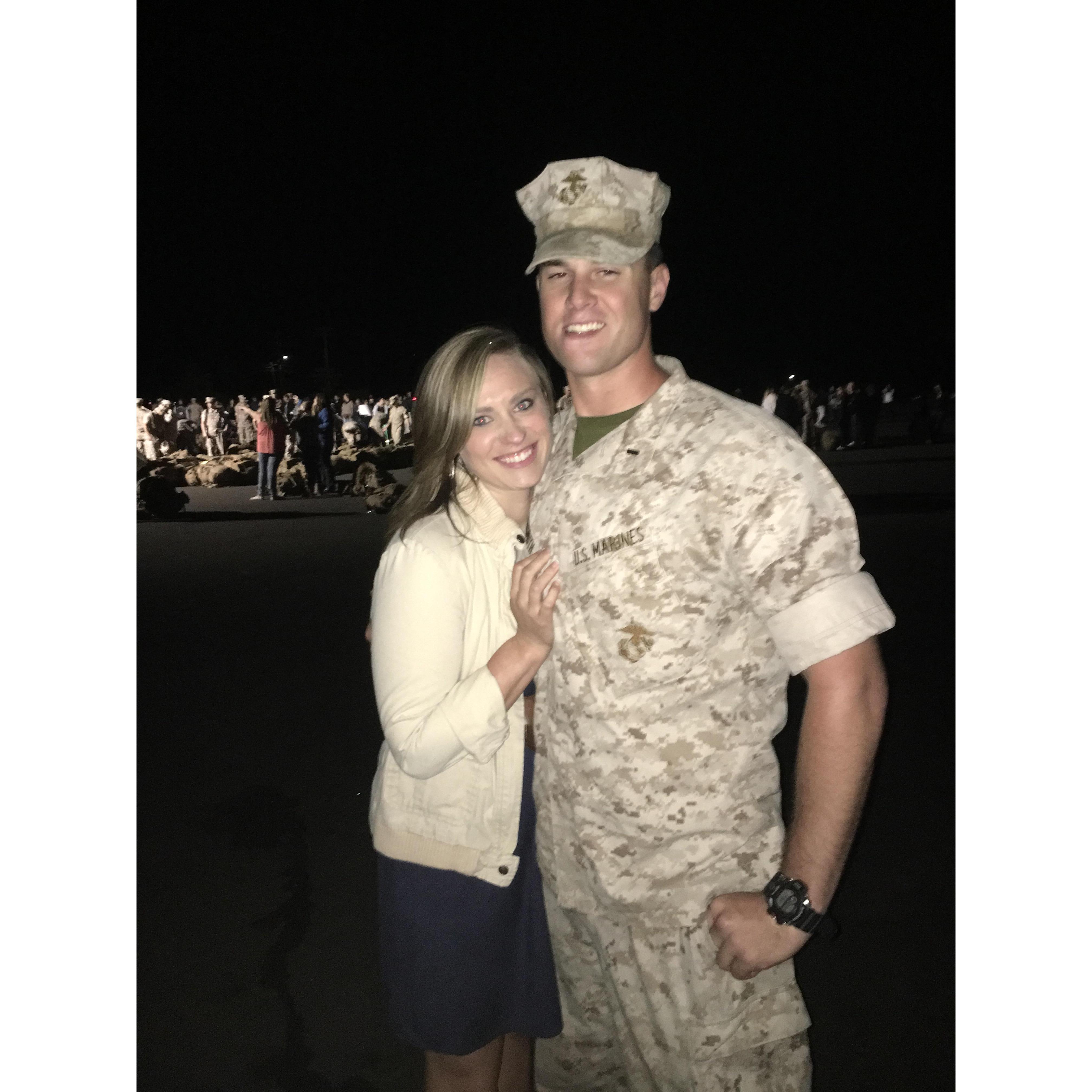 Back from deployment and Moving in together!