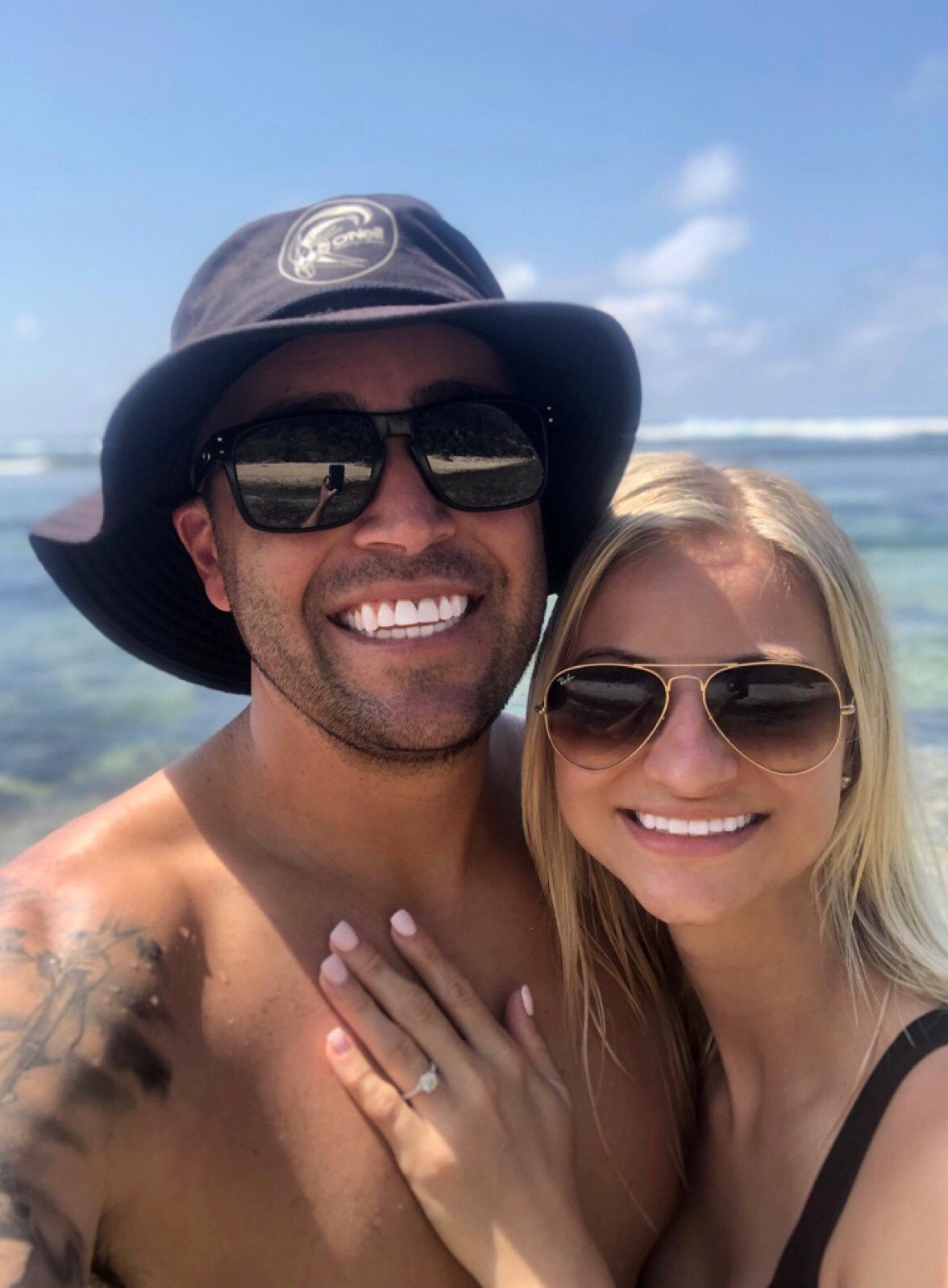 Engaged in Bali!