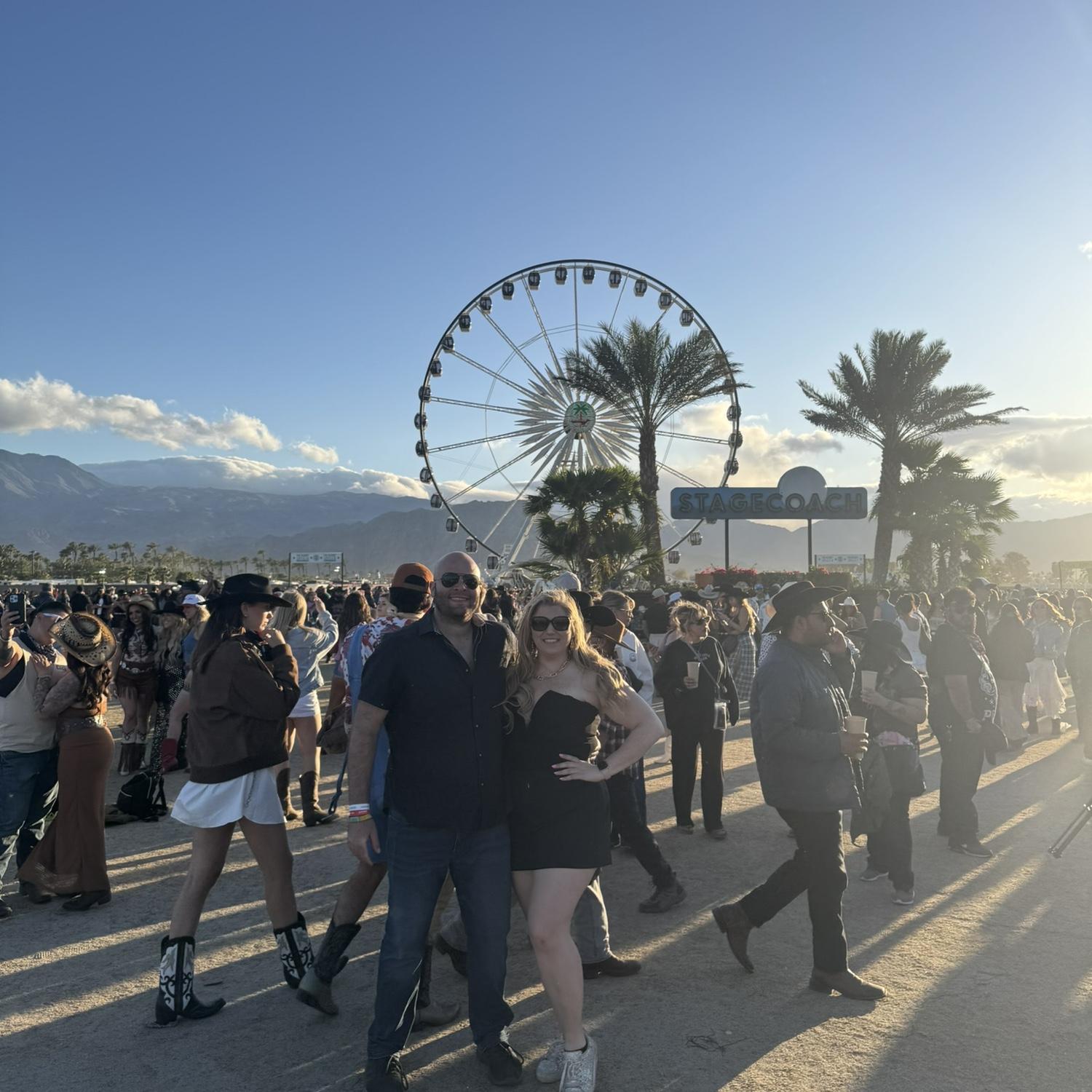 Stagecoach festival April, 2025. We enjoyed listening to Niko Moon, Luke Combs, Zach Bryan, Miles Kennedy, Creed and Sammy Hagar