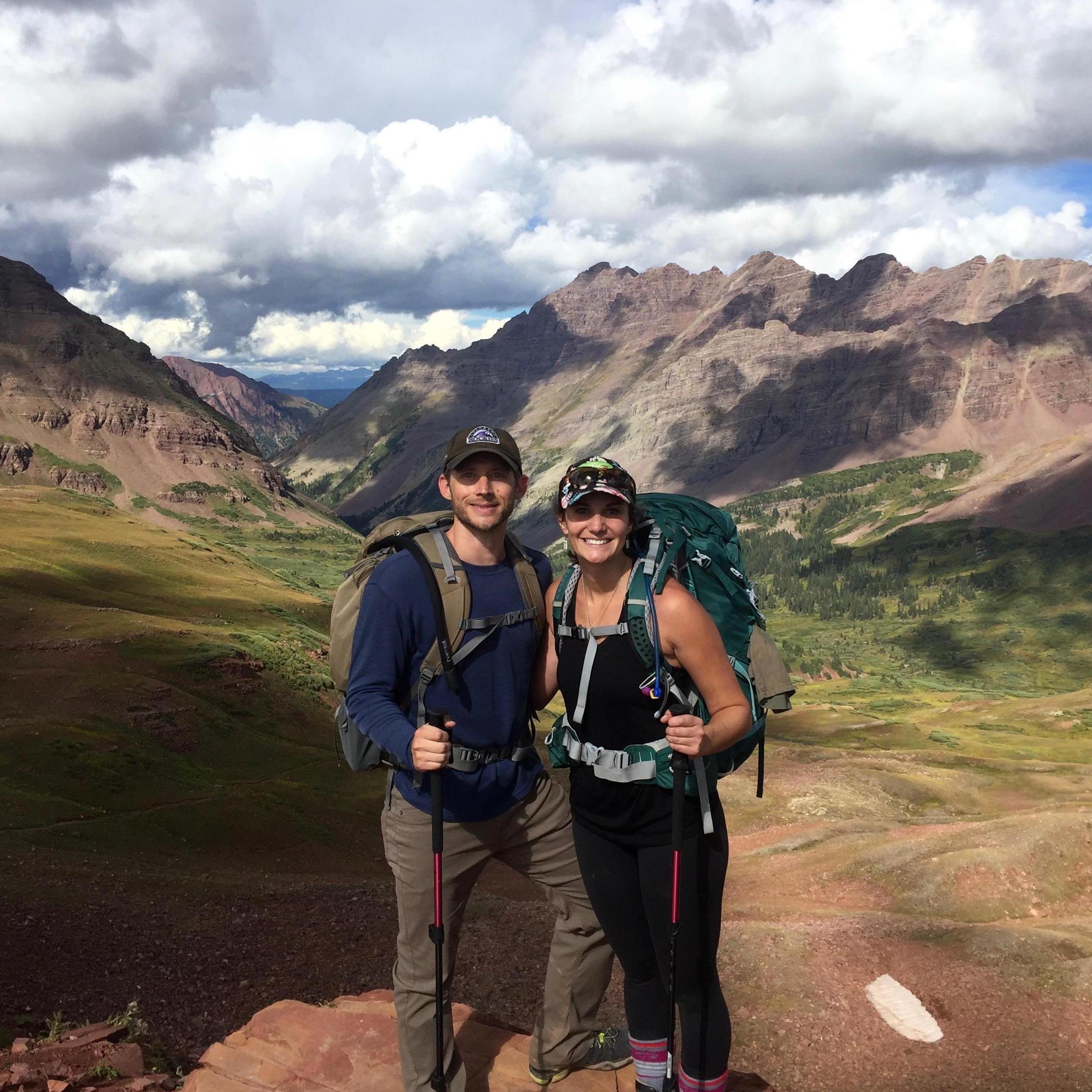 First hike together - Aspen to Crested Butte and back