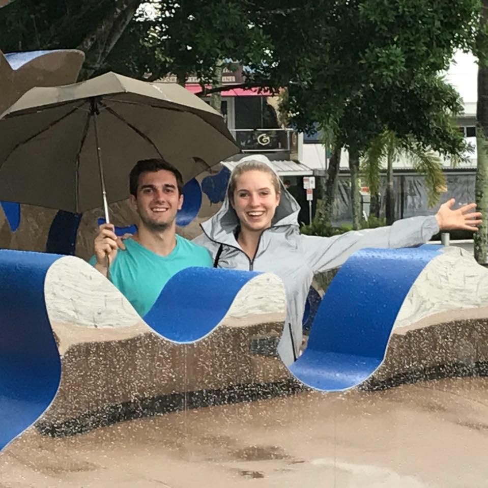 We went to Australia during cyclone season