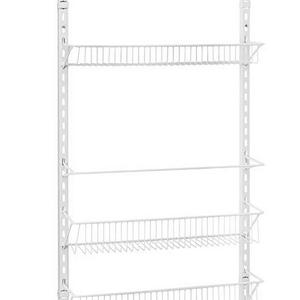 ClosetMaid 1233 Adjustable 8-Tier Wall and Door Rack, 76-Inch Height X 18-Inch Wide