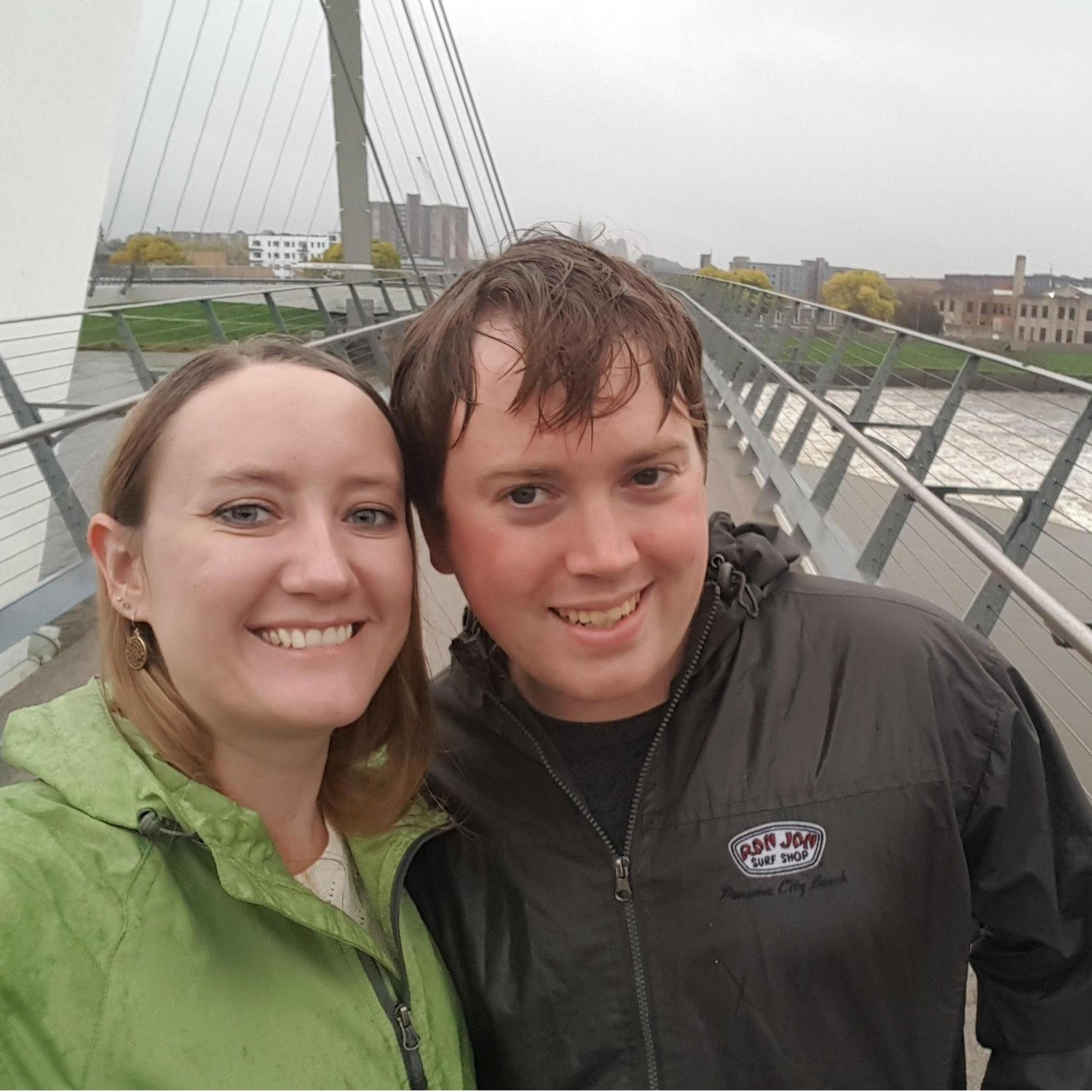 In the early stages of dating, we enjoyed a day trip to Des Moines!
