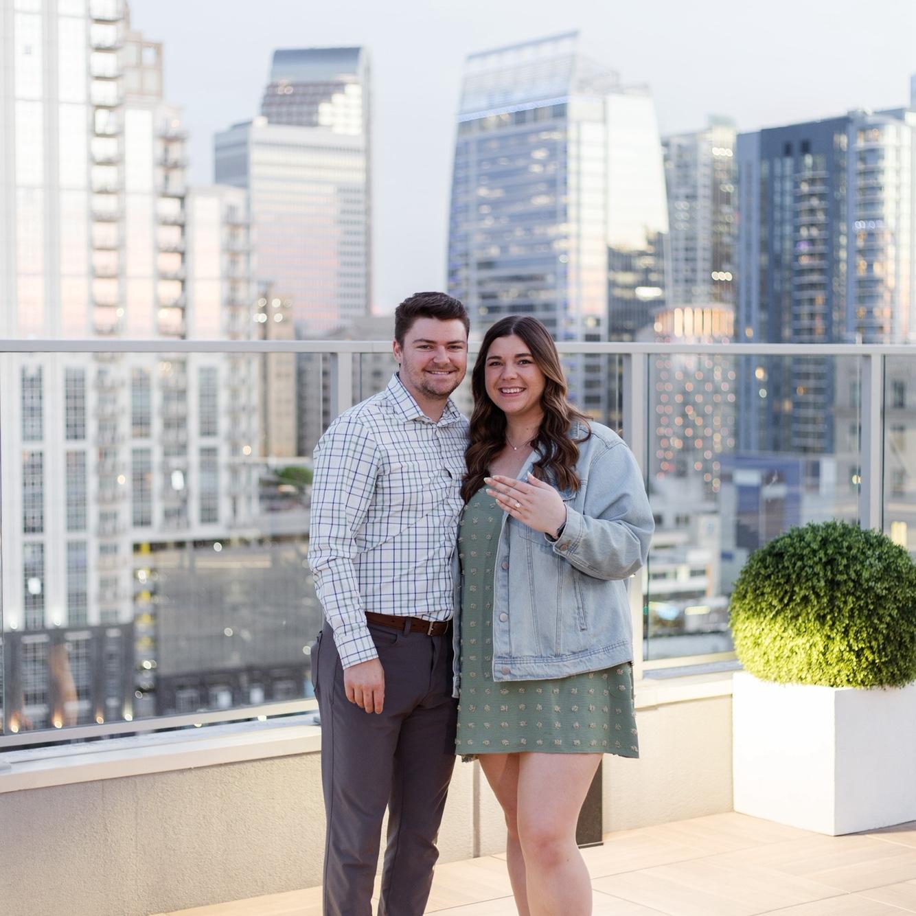 She said yes!
