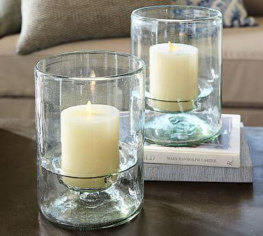 Recycled Glass Display Hurricane