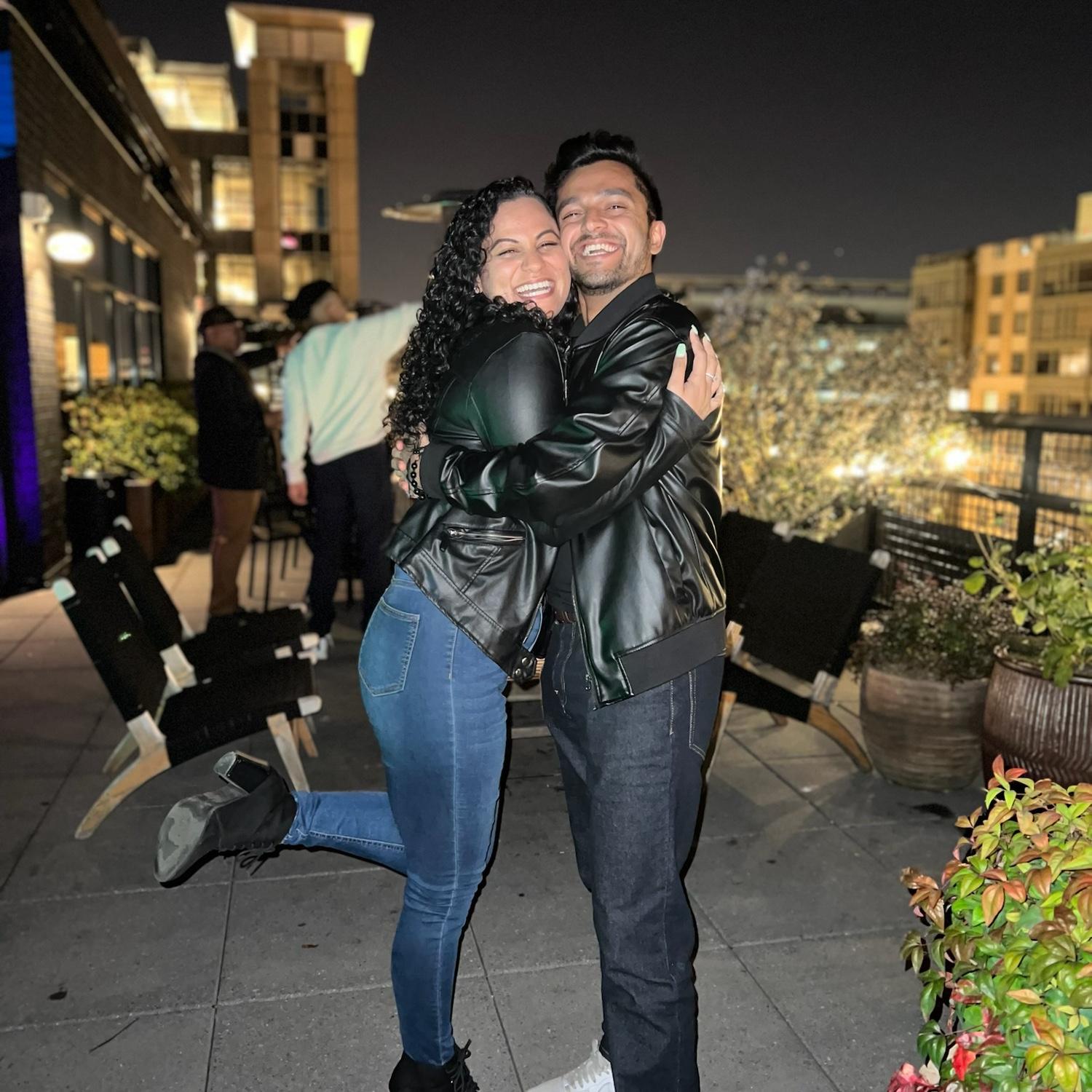 October 29, 2022 - Eaton rooftop after seeing Chris Rock live in DC!