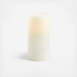 Flameless Wax Pillar Candle