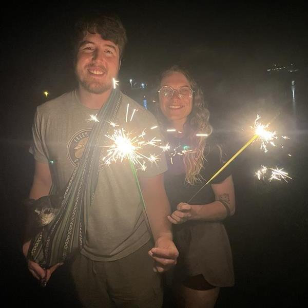 They celebrated holidays together