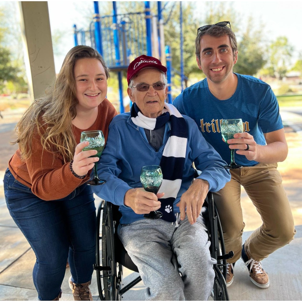 Phoenix, AZ visiting Shannon's Grandfather 2021