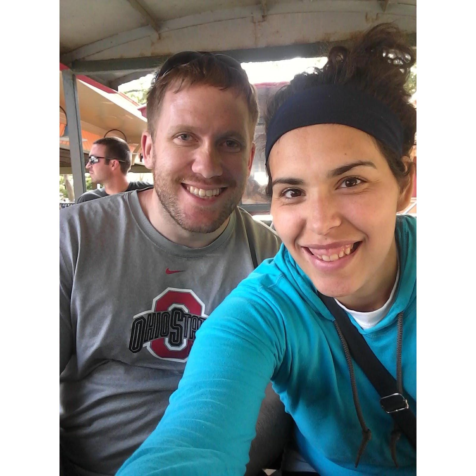 Brandon took me to Cedar Point for the first time