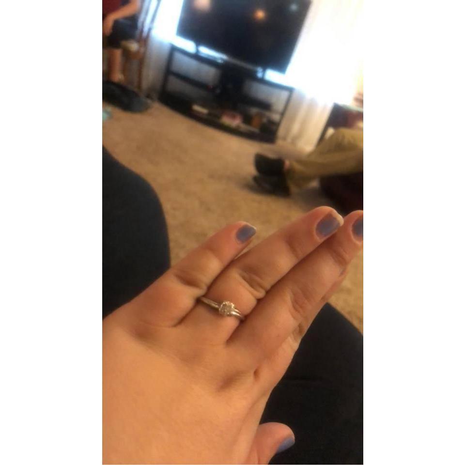 Love the ring . It was his grandmothers