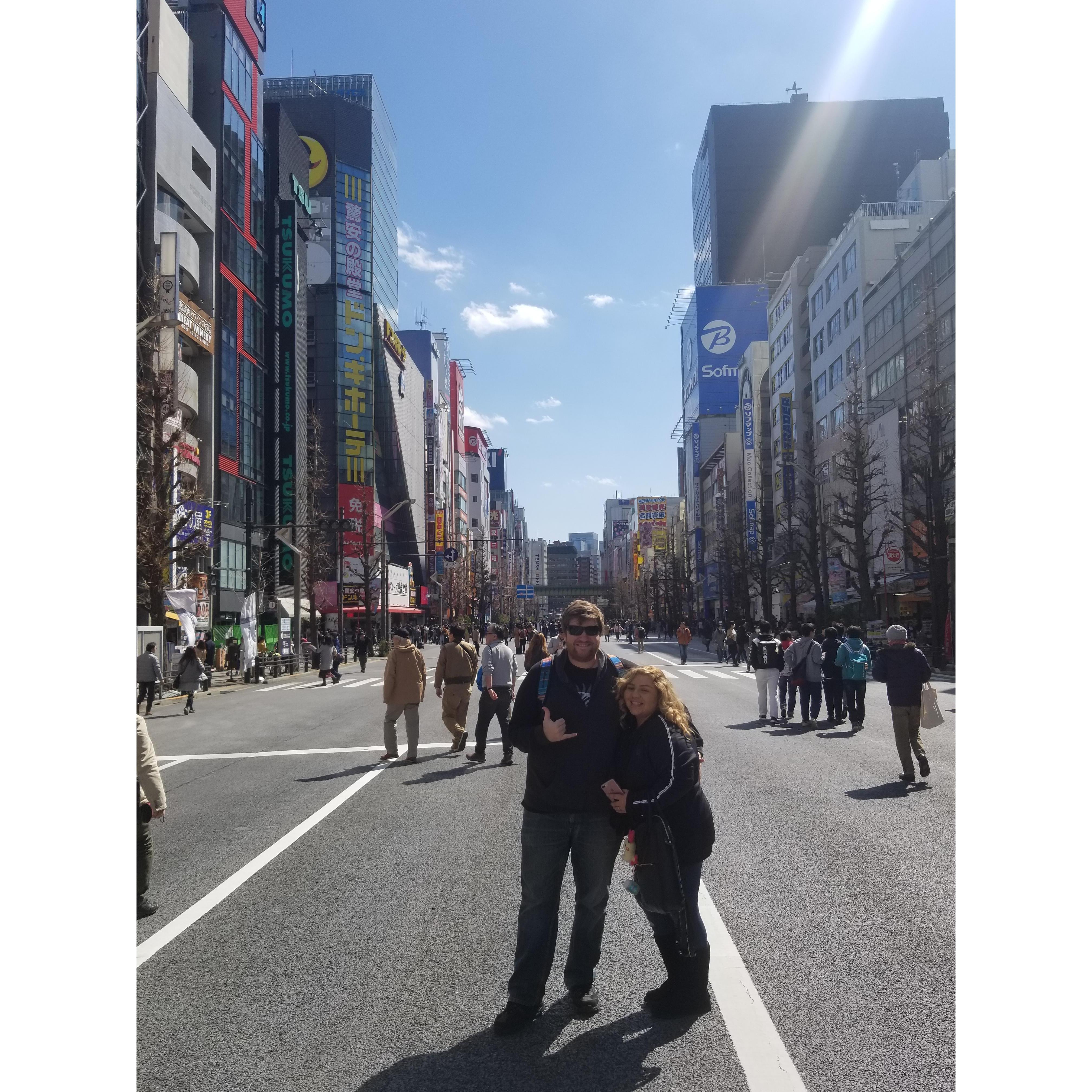 Our first foriegn trip to Tokyo Japan