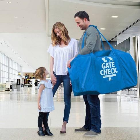 Deluxe Side - Carry Gate Check Travel Bag for Car Seats & Strollers