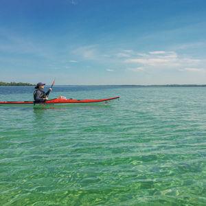 KAYAKING ON TORCH LAKE