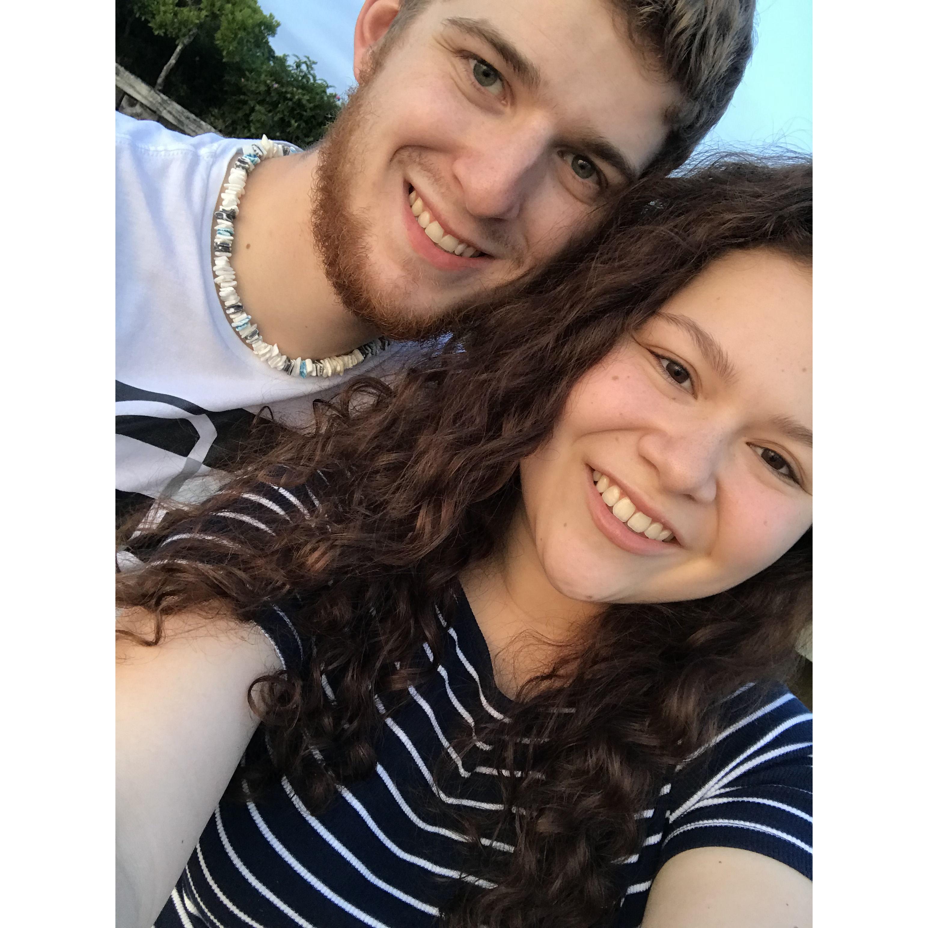 A very early picture of us in 2018