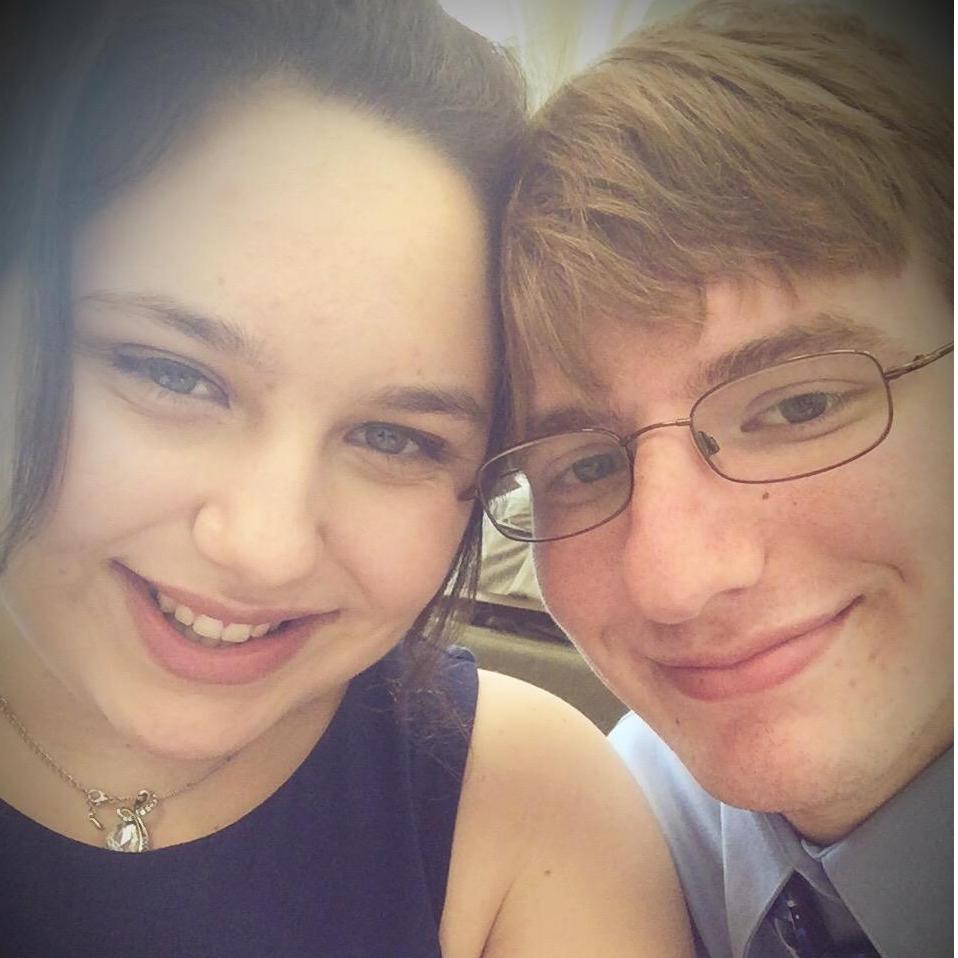 Eli took me to his scholarship banquet. It was so fun to see him get his scholarship.