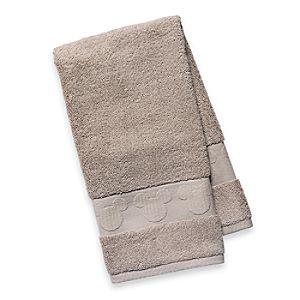 Mickey Mouse Icon Hand Towel - Beige