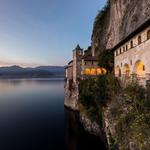 Visit of Eremo di Santa Caterina on the opposite side of the lake in Leggiuno
