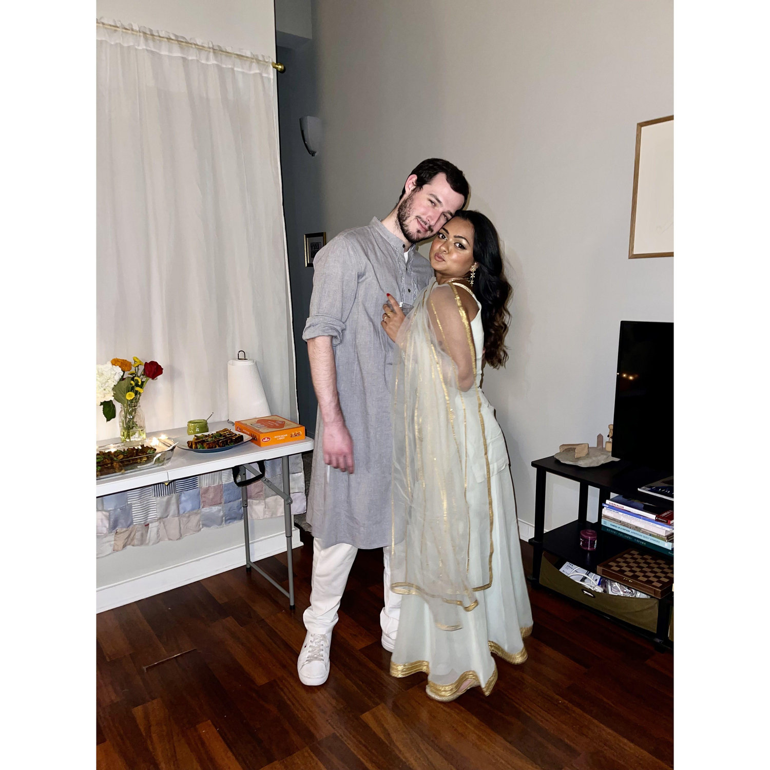Celebrating Diwali in our new home!