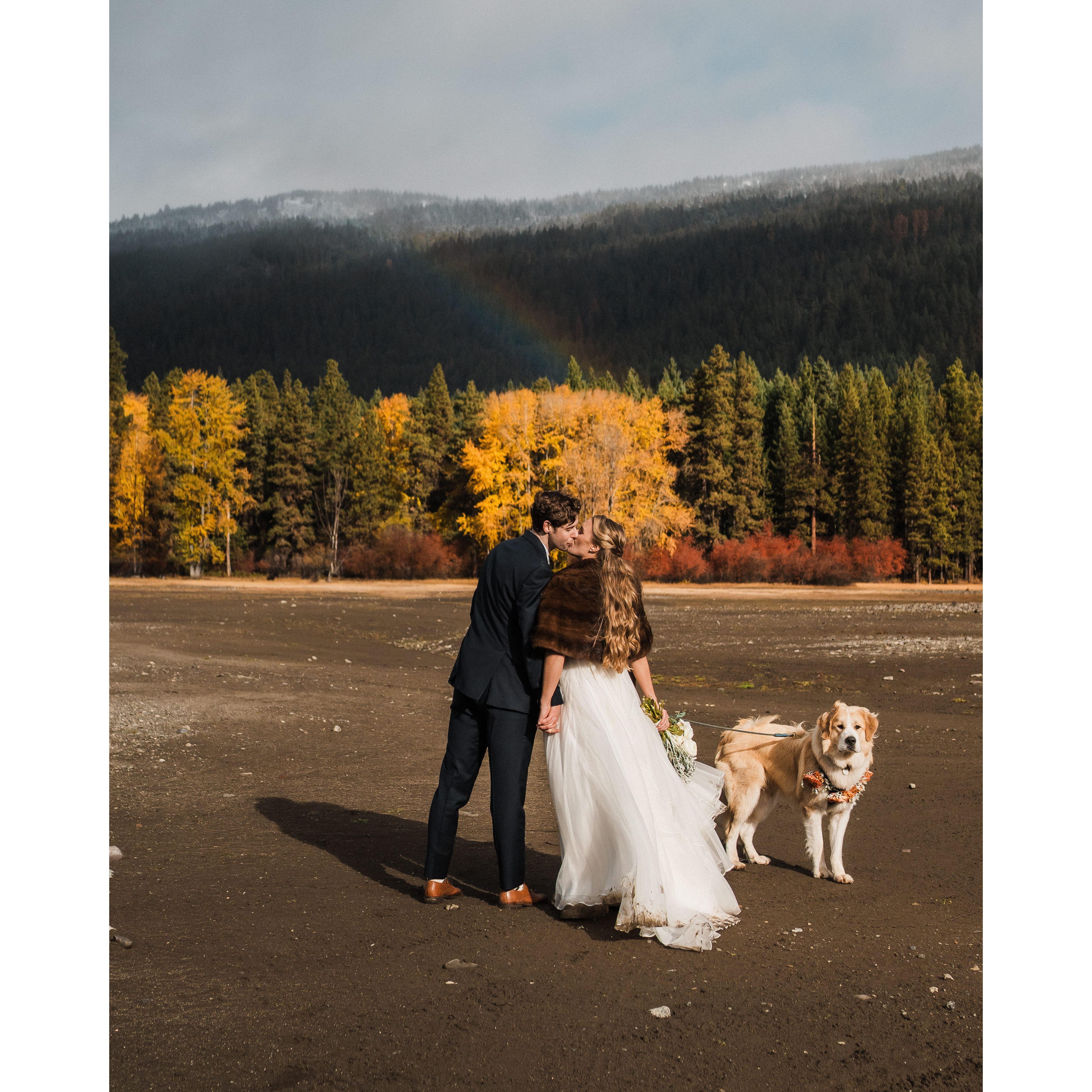 We even had a rainbow!