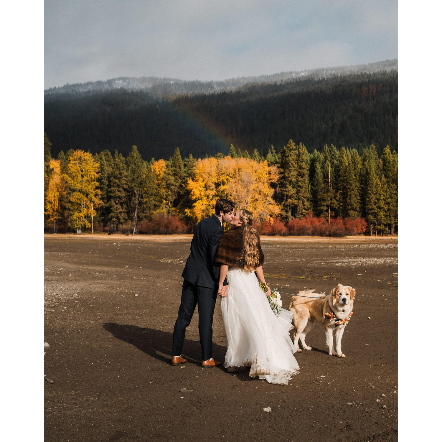 We even had a rainbow!