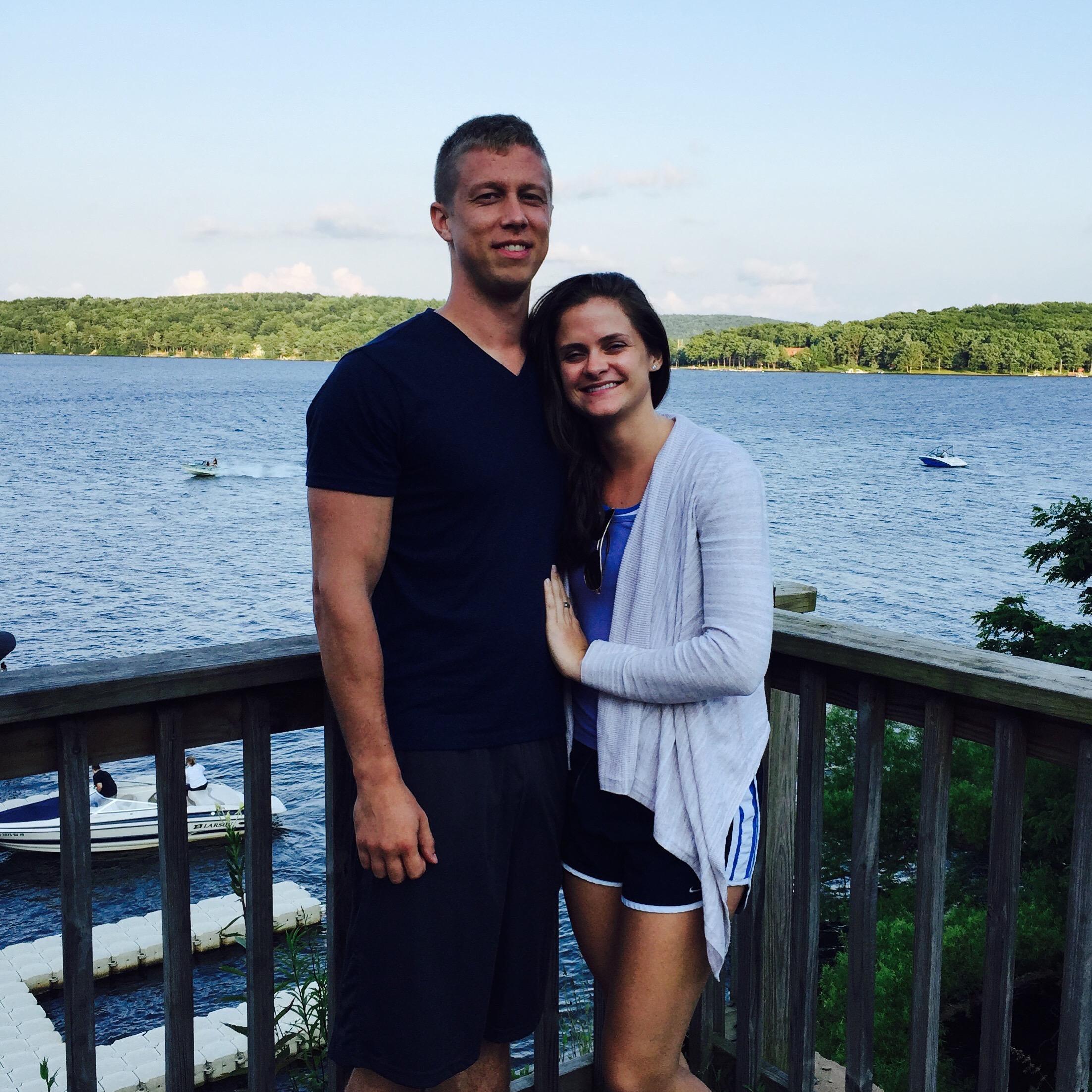 Jess and Melissa's first vacation together to Deep Creek Lake, MD.