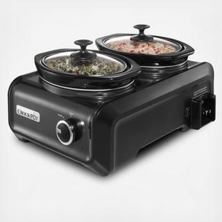 Hook Up Double Connectable Slow Cooker/Entertaining System