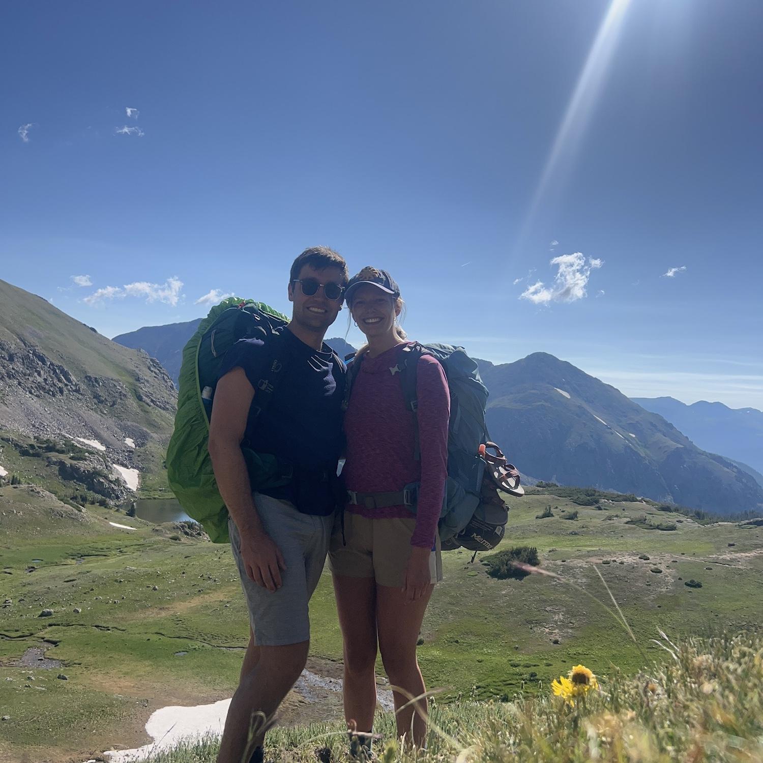 Backpacking near Granby, CO in the Never Summer Wilderness.