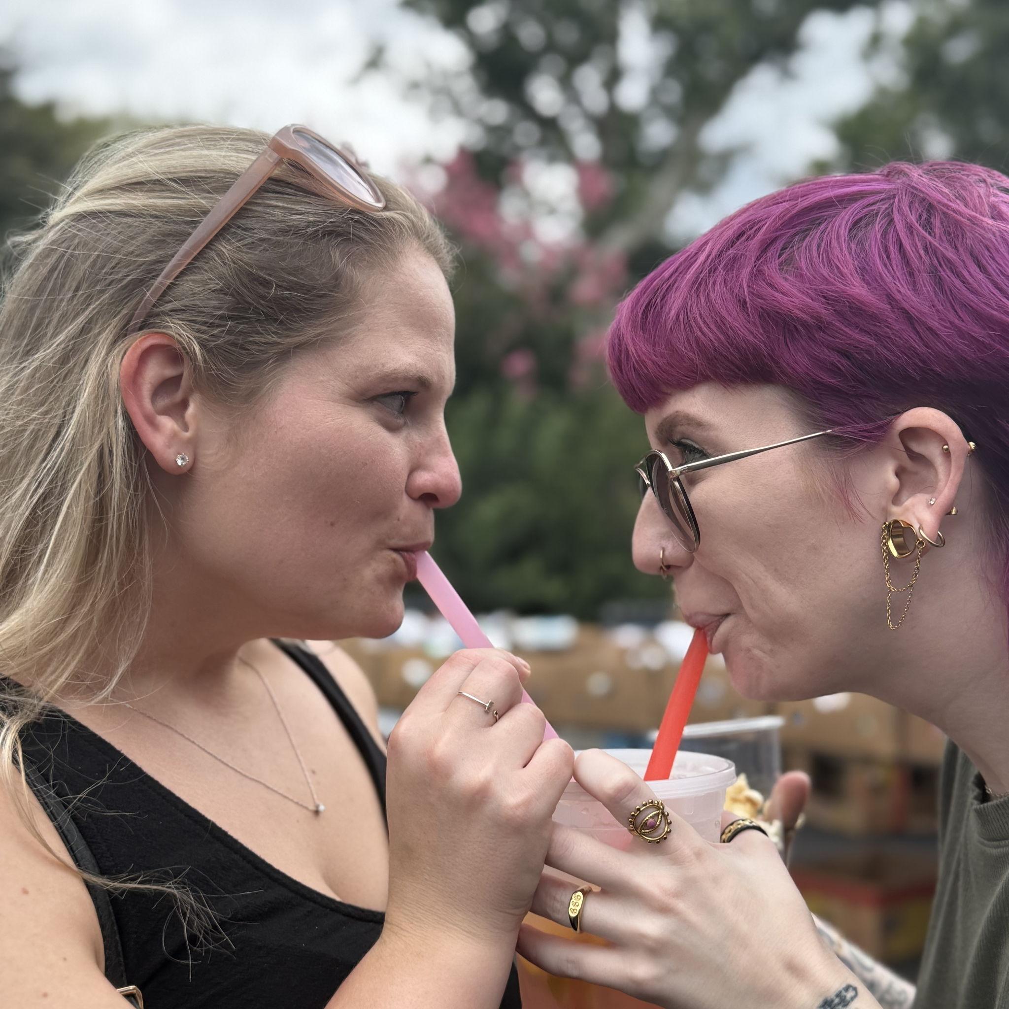 We went to the fair after our brunch for Emma & Jada captured quite possibly one of the cutest photos of us. We also looked at our future apartment on this day - when you know, you know. We sure knew!