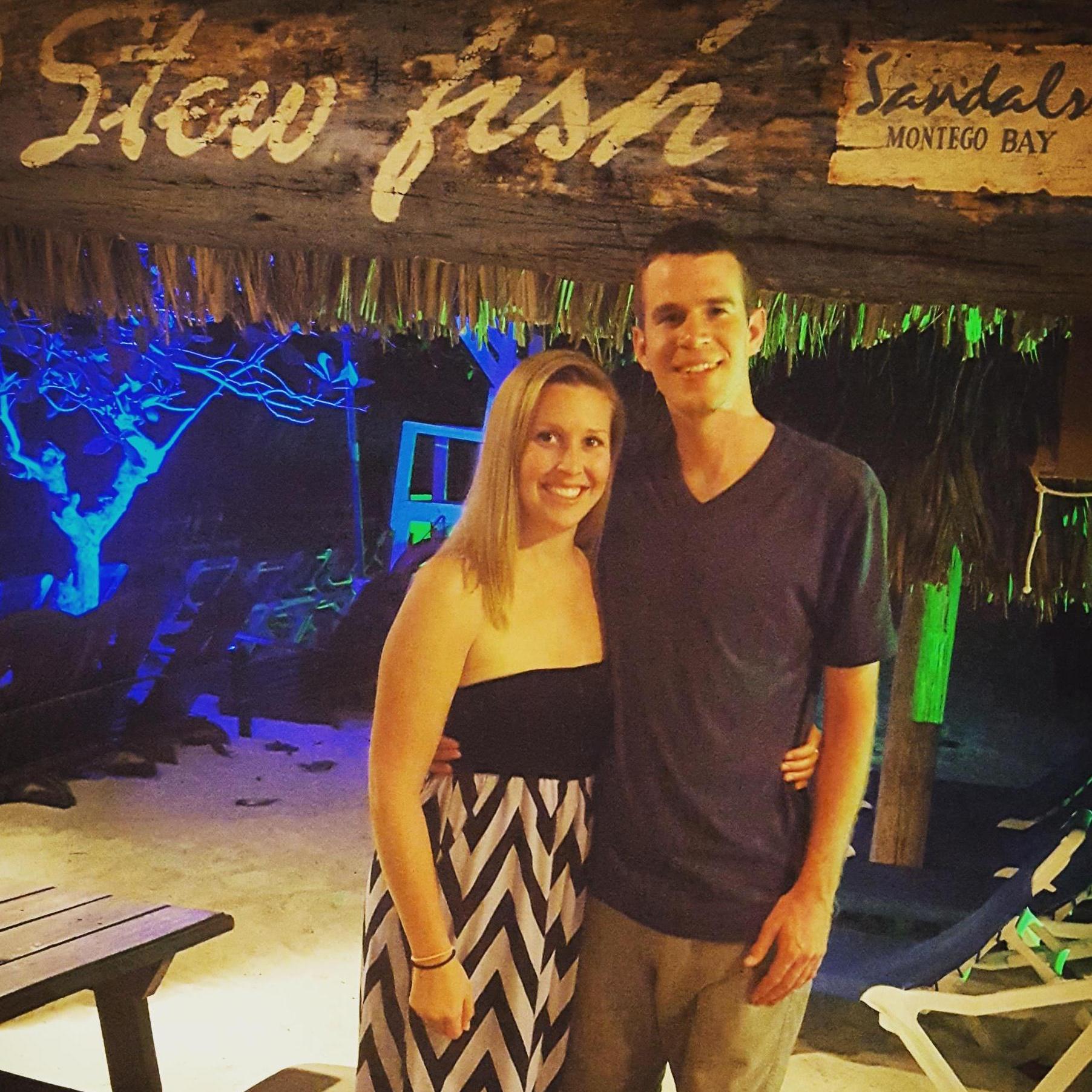 Beach restaurant in Jamaica