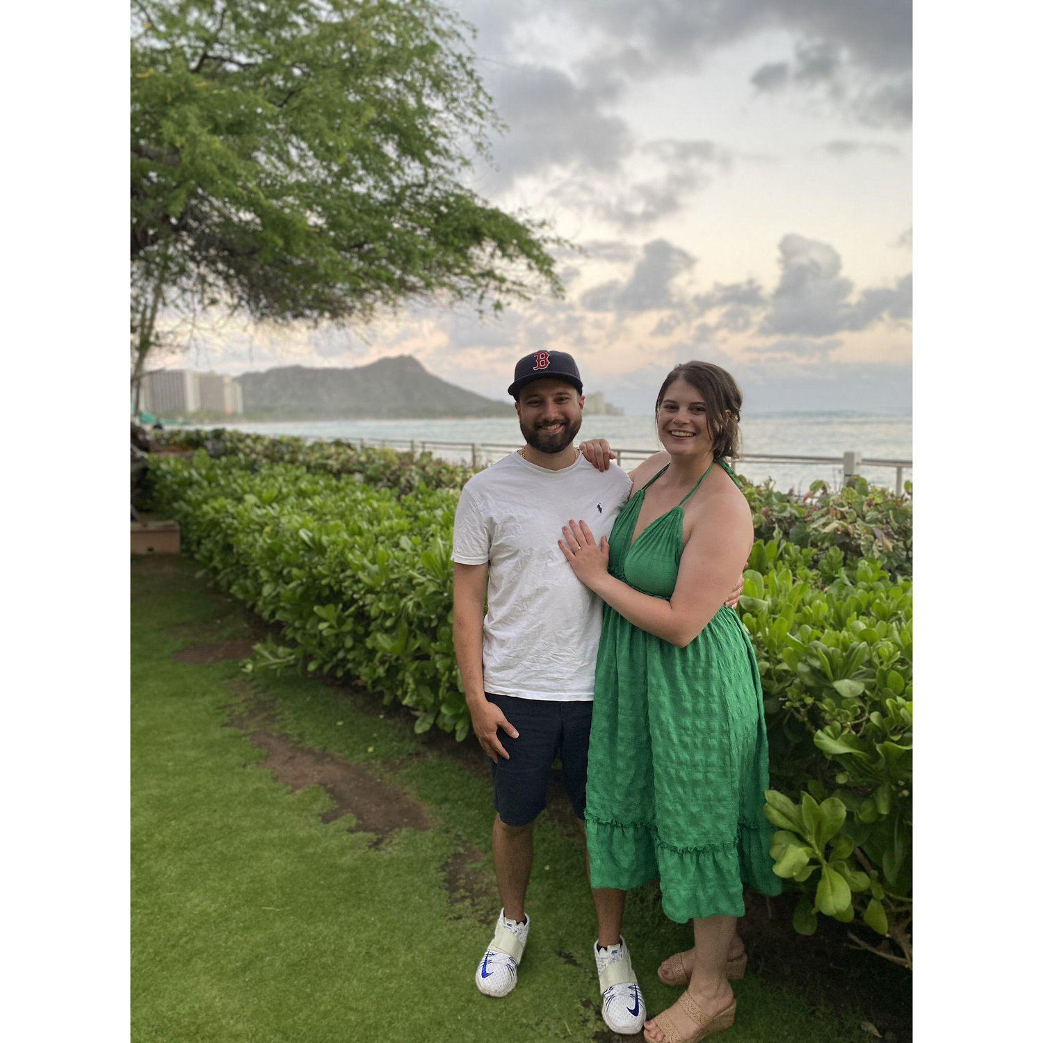 In Hawaii!