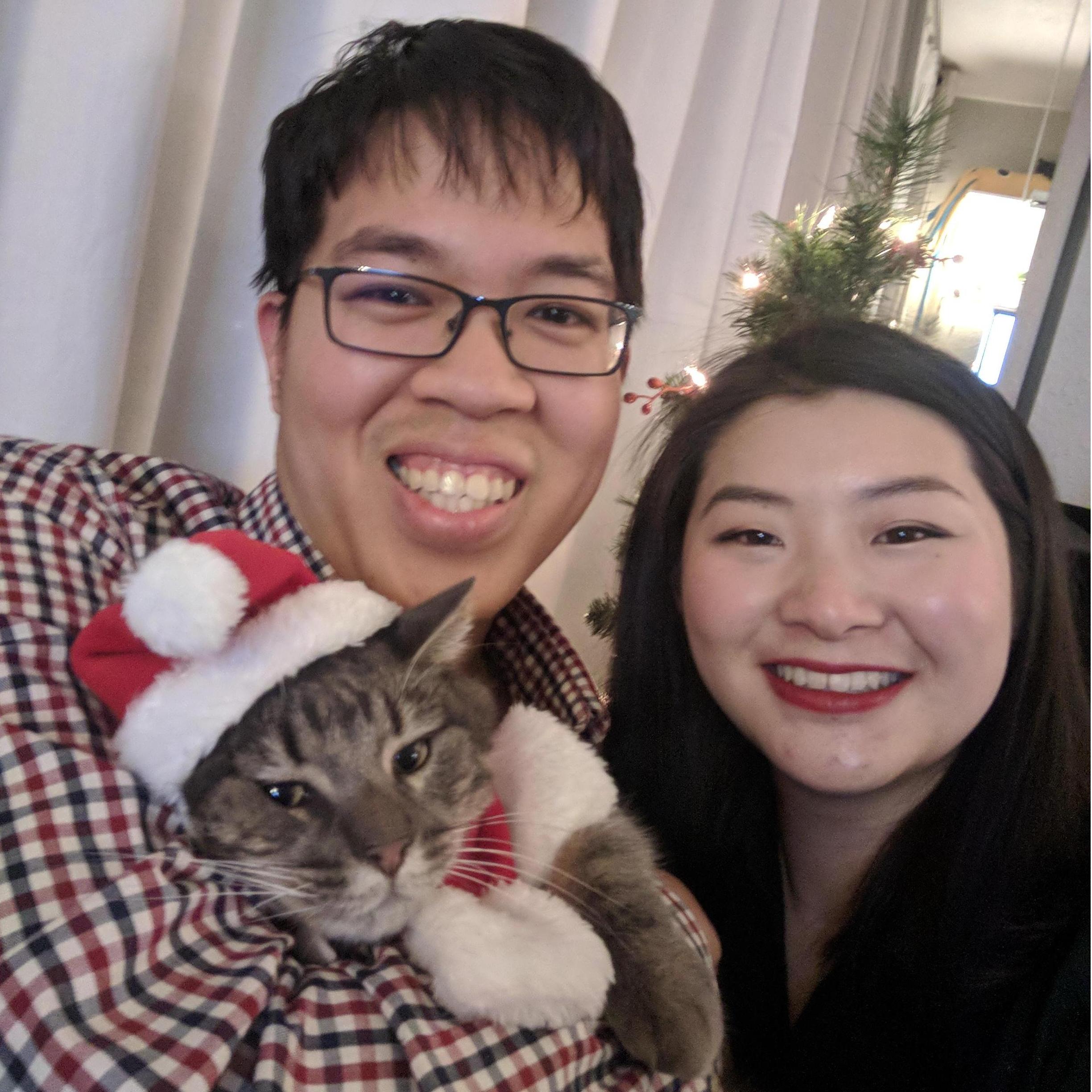 2017 we added Bonito to the family. He does not enjoy his costumes, but we do.