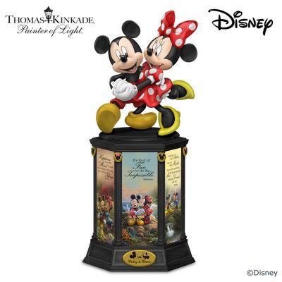 Disney Thomas Kinkade "Dreams Are Magical" Lighted Sculpture
