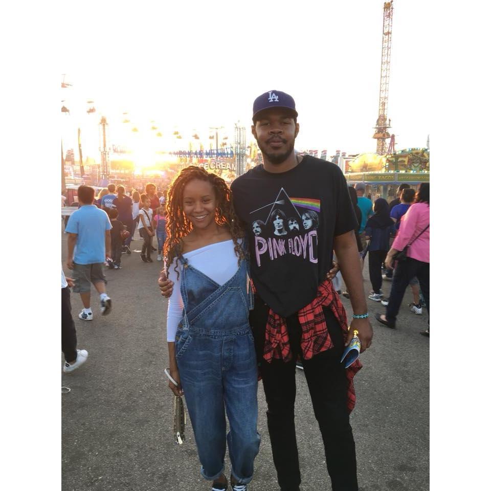 At the NC State Fair. One of our favorite, annual dates.