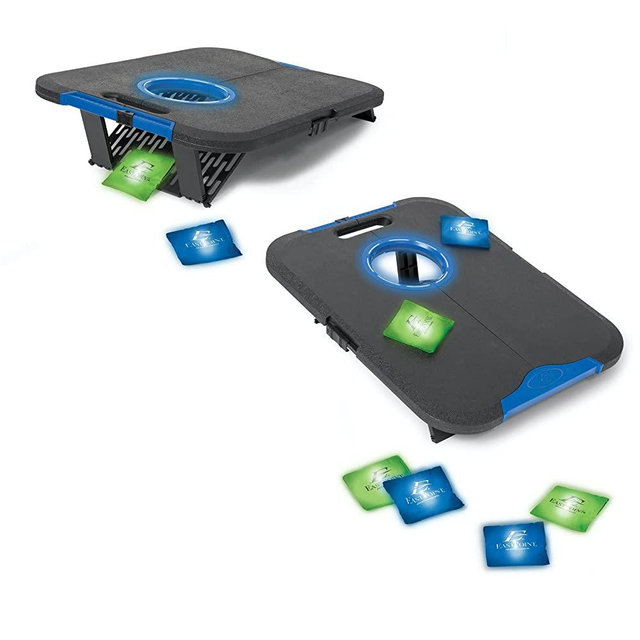 EastPoint Sports Go! Gater, Cornhole, Light Up and Standard Available, Easy Storage, Light Weight Perfect for Outdoor and Indoor Play