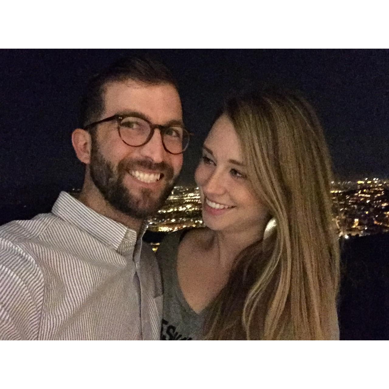 Barcelona, again. We had been dating for 2 months when we decided to go on this trip...that was 5 months away. ...and it was the best trip ever.