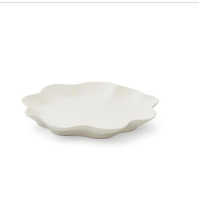 Sophie Conran Floret Large Serving Platter, Cream