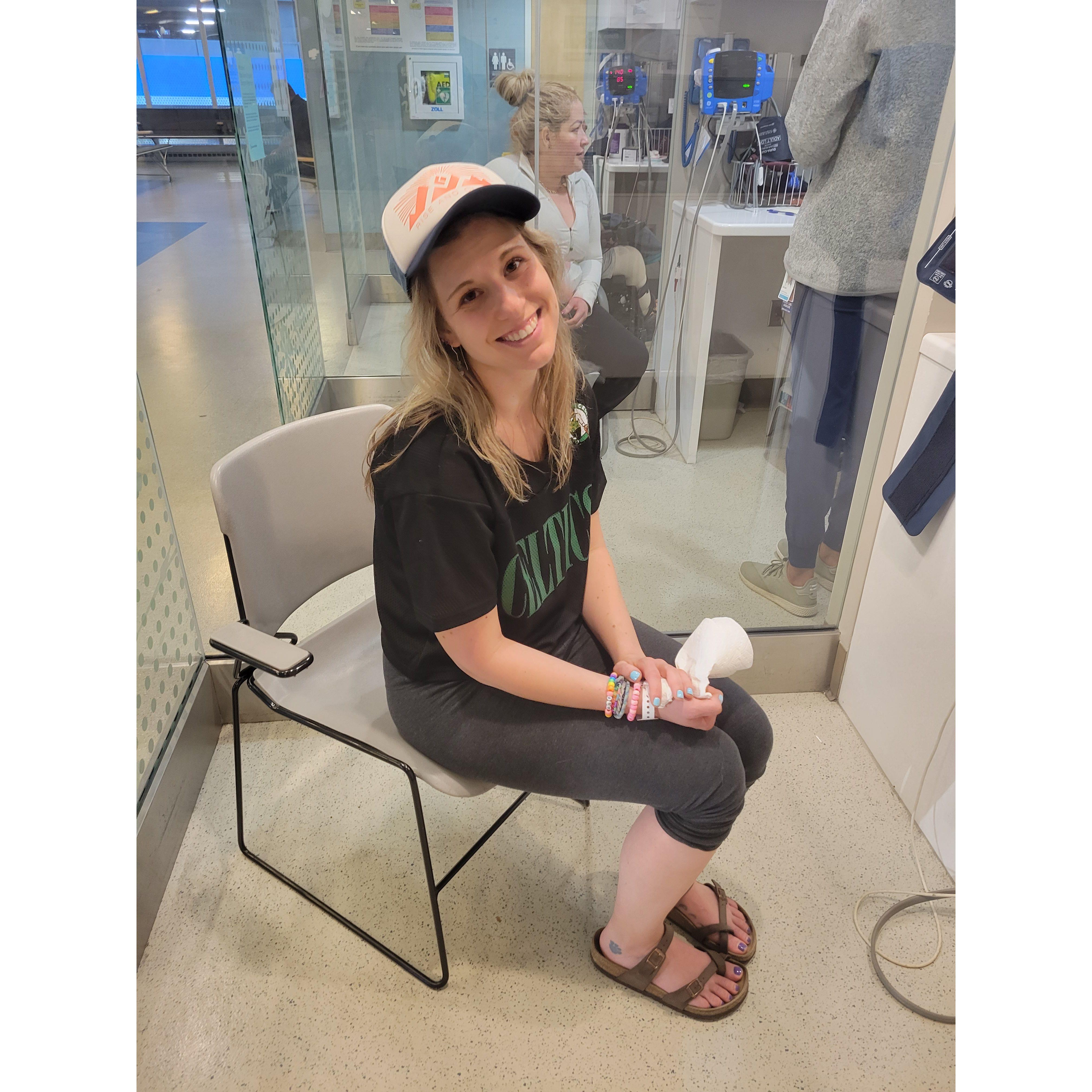 Memorial Day 2023: A visit to Mass General after a mandolin accident in the kitchen
