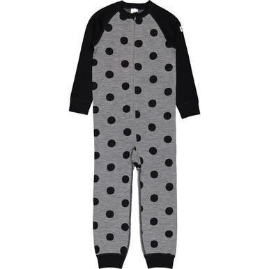 WINTER DOT MERINO WOOL ROMPER (1-2YRS)