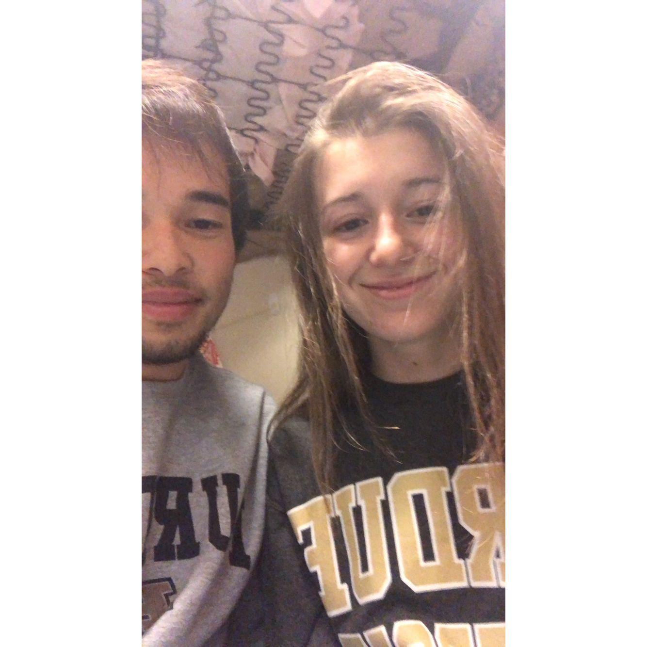 First photo when we started dating!