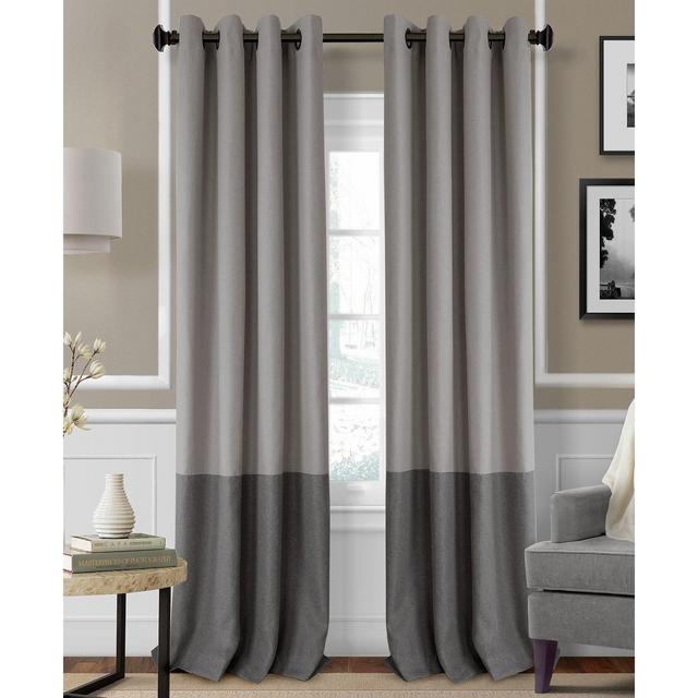 Elrene Braiden Blackout Colorblocked 52" x 84" Panel