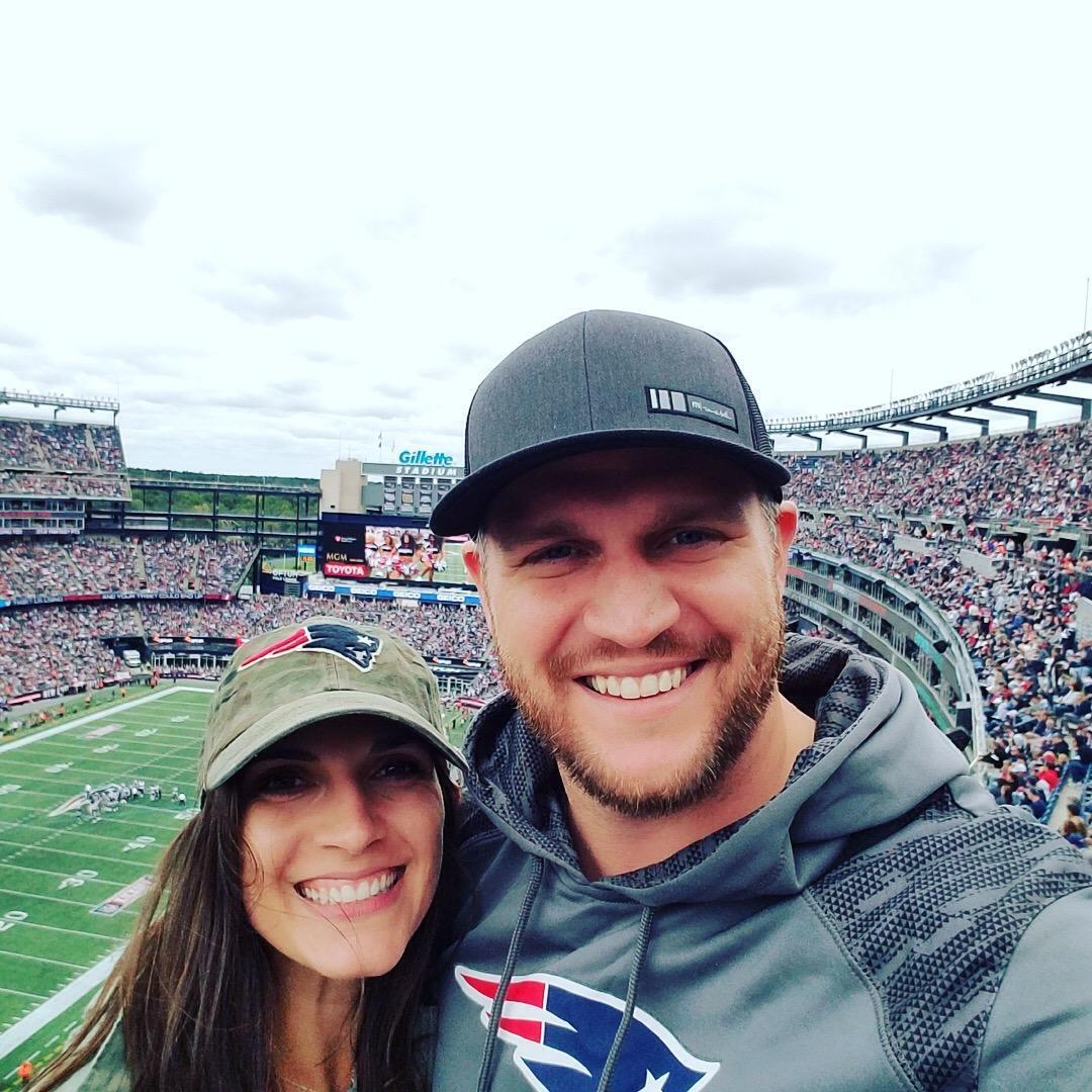 First Pats game for Nina was a W!