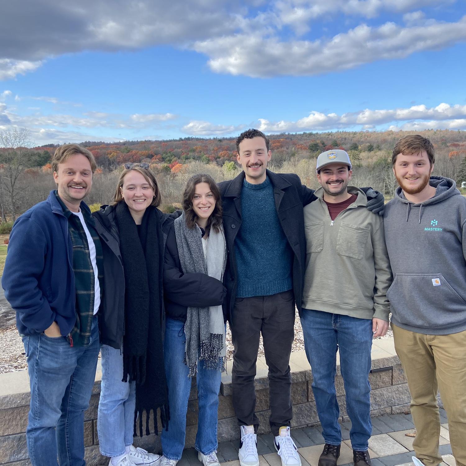 Lehigh reunion in the Poconos - November 2023. Go Hawks!