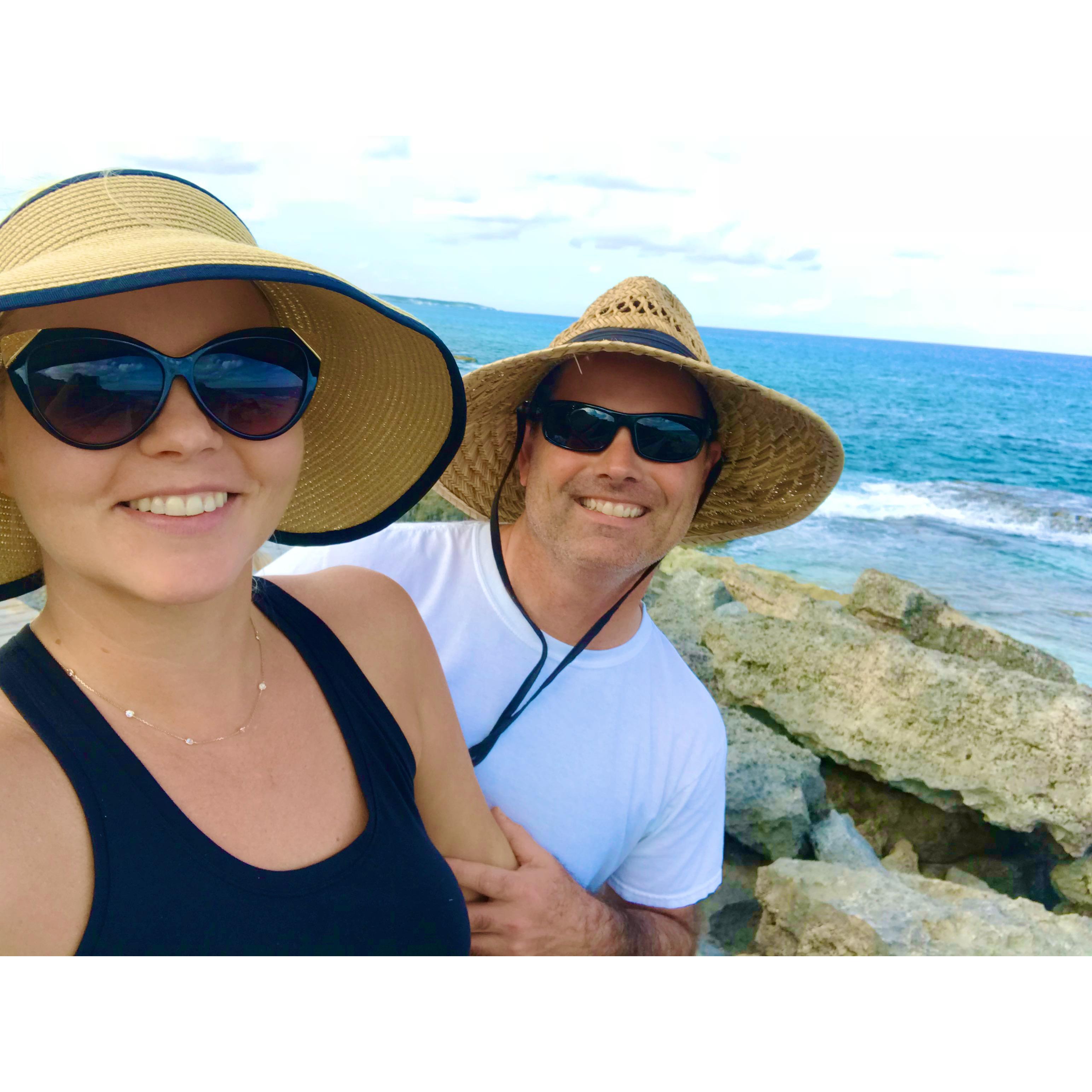 Atlantic side of Long Island, Bahamas 1/2018