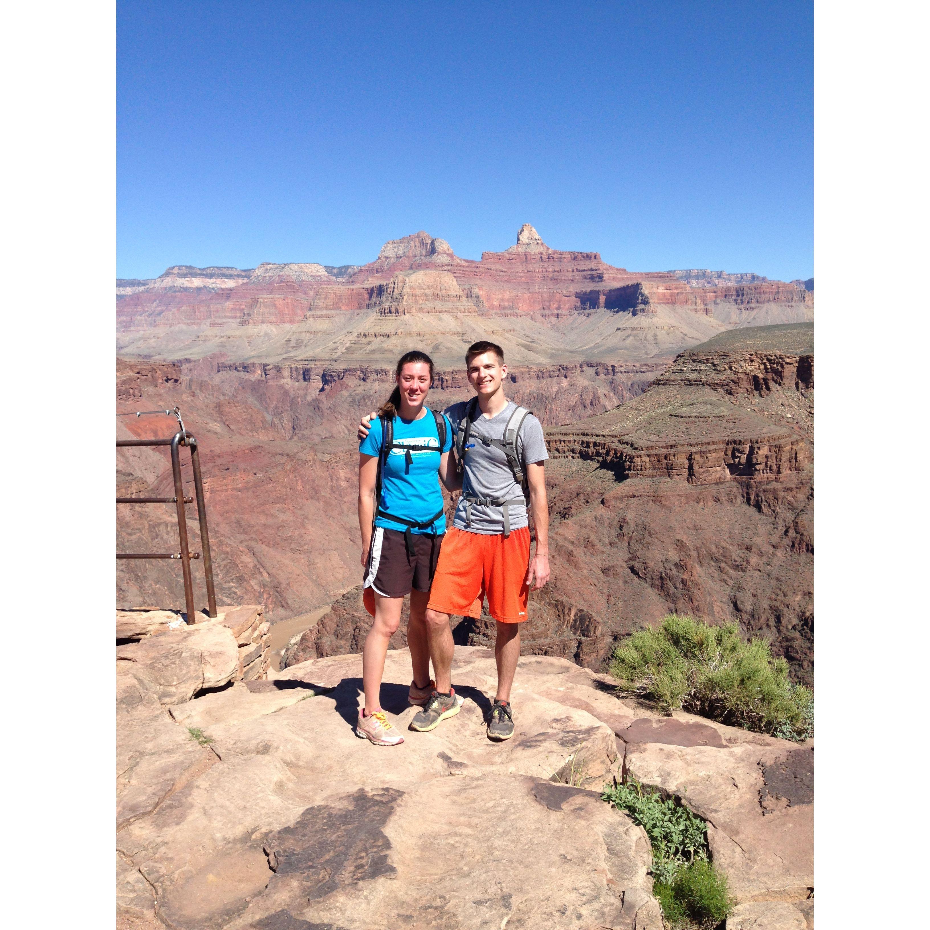 September 2014. Grand Canyon adventure for fall break.
